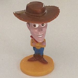 Disney/Pixar Woody Toy Moveable Head 3”